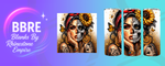 Tattoo Girl 15 OZ Sublimation Print
