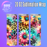 Butterfly 20 OZ Sublimation Transfer