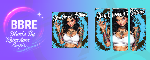 Tattoo Girl 20 OZ Sublimation Print