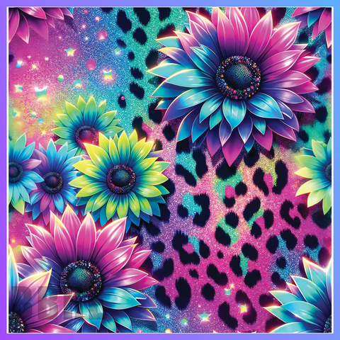 Floral Butterflies 20 OZ Wrap