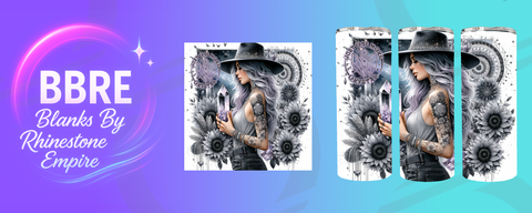 Tattoo Girl 15 OZ Sublimation Print