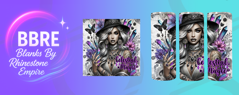 Tattoo Girl 20 OZ Sublimation Print