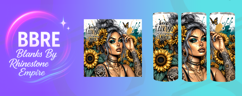 Tattoo Girl 15 OZ Sublimation Print