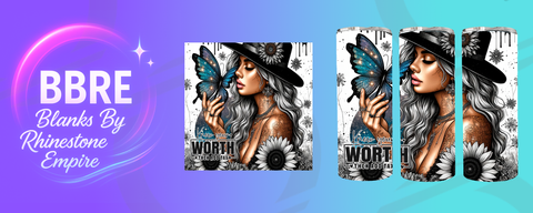 Tattoo Girl 15 OZ Sublimation Print