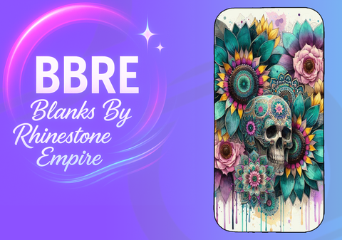 Floral Sublimation Phone Wrap