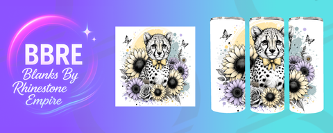 Cheetah 15 OZ Sublimation Print