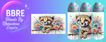 Leopard 24 OZ Sublimation Water Bottle Wrap