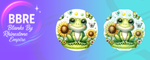 Frog Sublimation Wind Spinners
