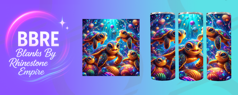Turtle 20 OZ Sublimation Print