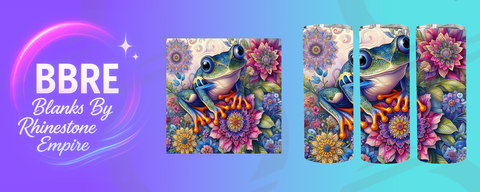 Frog 20 OZ Sublimation Print