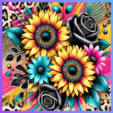 Floral Butterflies 20 OZ Wrap