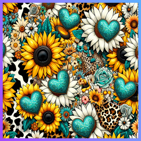 Floral Butterflies 20 OZ Wrap