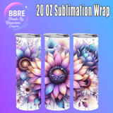 Butterfly 20 OZ Sublimation Transfer