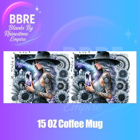 Tattoo Girl 15 OZ Cup Wrap