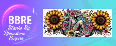 Tattoo Girl 16 OZ Wrap