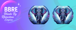 Elephant Sublimation Wind Spinners