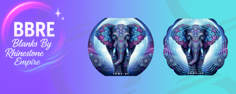 Elephant Sublimation Wind Spinners