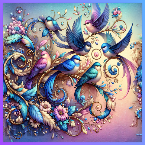 Flower And Butterfly 20 OZ Wrap