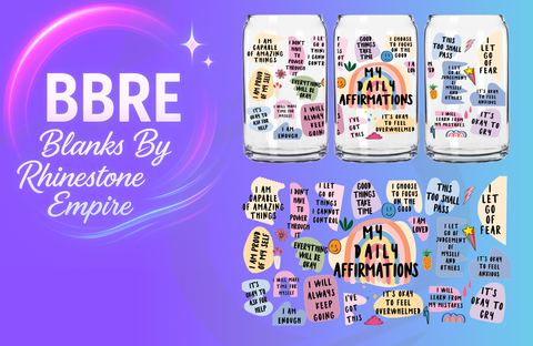 Positive Affirmation UV-DTF Transfer