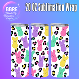 Easter 20 OZ Sublimation Transfer