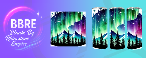 Wolf 20 OZ Sublimation Print