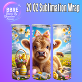 Easter 20 OZ Sublimation Transfer