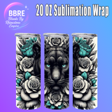 Panther 20 OZ Sublimation Transfer
