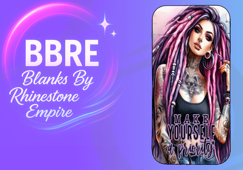 Tattoo Girl Sublimation Phone Wrap