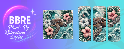 Turtle 20 OZ Sublimation Print