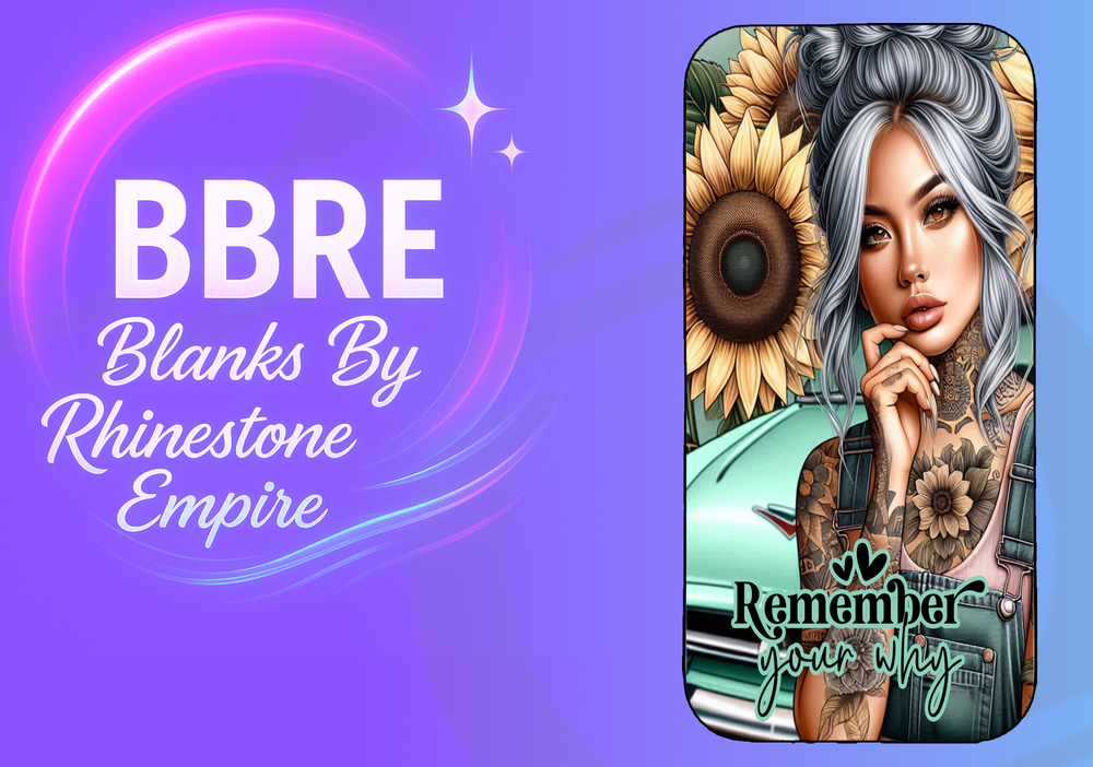 Tattoo Girl Sublimation Phone Wrap