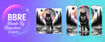 Wolf 20 OZ Sublimation Print
