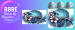 Turtle 24 OZ Sublimation Water Bottle Wrap