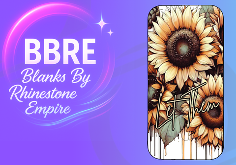 Floral Sublimation Phone Wrap