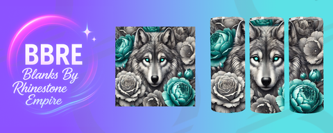 Wolf 20 OZ Sublimation Print