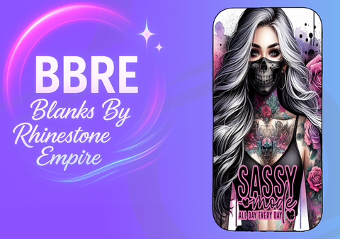 Tattoo Girl Sublimation Phone Wrap