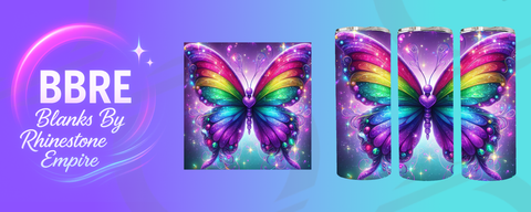 Butterfly 20 OZ Sublimation Print