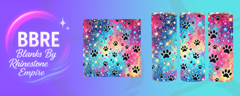 Paw Print 20 OZ Sublimation Print