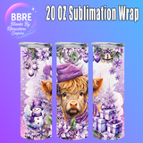 Christmas 20 OZ Sublimation Transfer