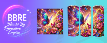 Butterfly 20 OZ Sublimation Print