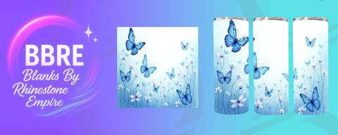 Butterfly 20 OZ Sublimation Print