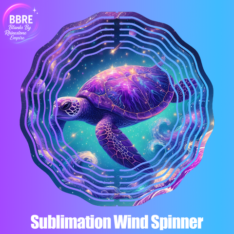 Turtle Sublimation Wind Spinners