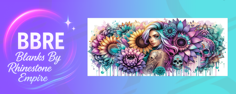 Tattoo Girl 16 OZ Wrap