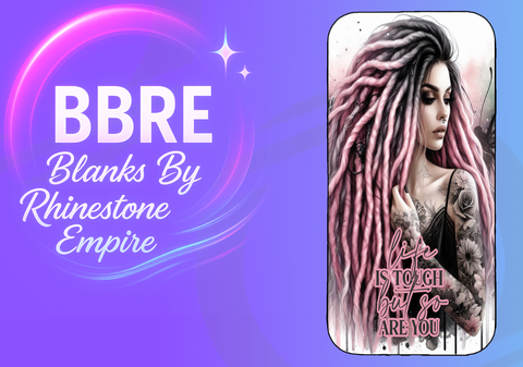 Tattoo Girl Sublimation Phone Wrap
