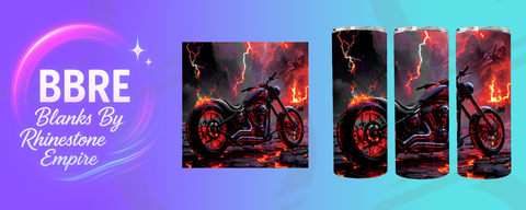 Demonic Bike 15 OZ Sublimation Print