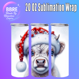 Christmas 20 OZ Sublimation Transfer