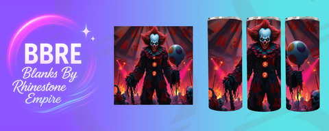 Evil Clown 15 OZ Sublimation Print