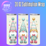Christmas 20 OZ Sublimation Transfer