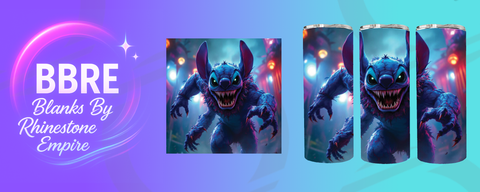 Evil Stitch 15 OZ Sublimation Print