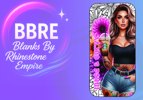 Tattoo Girl Sublimation Phone Wrap