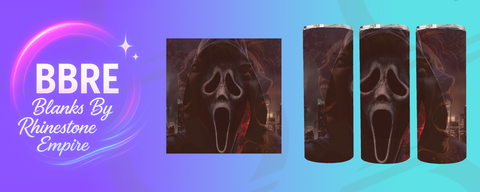 Scream 20 OZ Sublimation Print